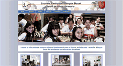 Desktop Screenshot of escueladozal.edu.mx